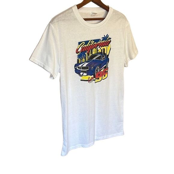 California 96 Custom Motors Cotton Blend Crewneck Tee - Picture 2 of 5